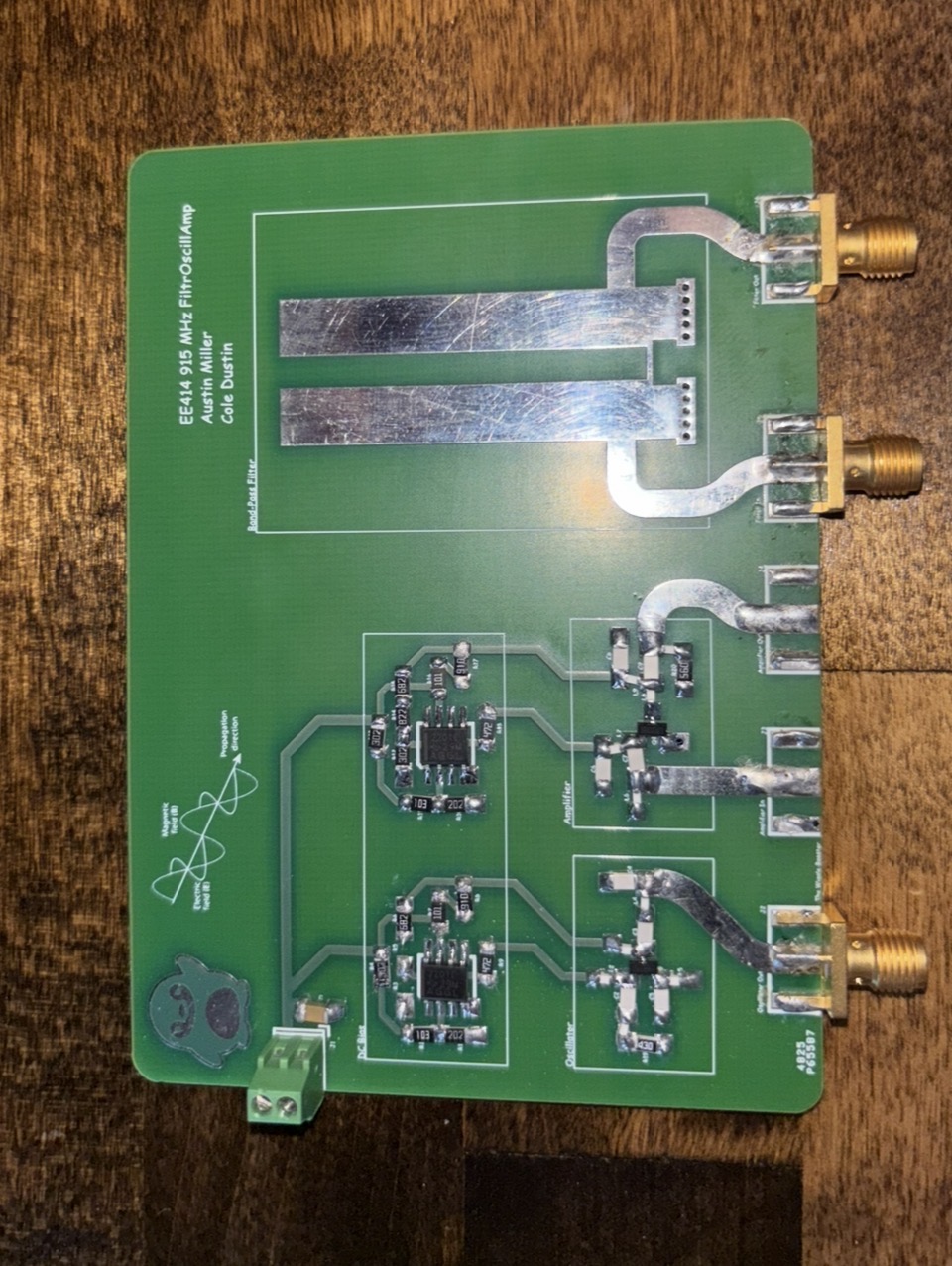 Microwave PCB photo